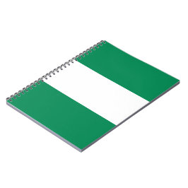 vlag van Nigeria Notitieboek