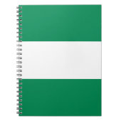 vlag van Nigeria Notitieboek (Voorkant)