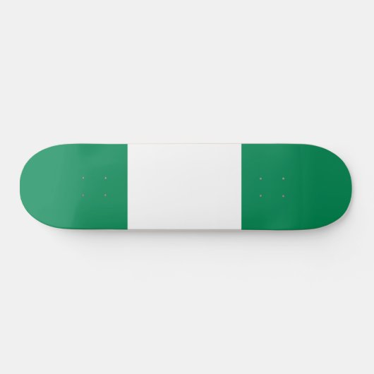 vlag van Nigeria Persoonlijk Skateboard (Horizontaal)