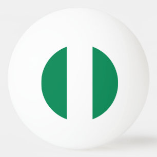 Vlag van Nigeria Pingpongbal