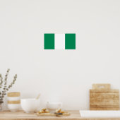Vlag van Nigeria Poster (Keuken)