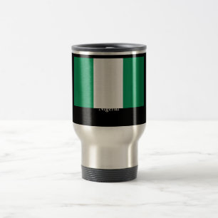 vlag van Nigeria Reisbeker