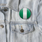 vlag van Nigeria Ronde Button 5,7 Cm (In situ)