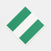 Vlag van Nigeria Servet (Hoek)
