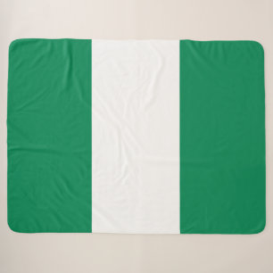 vlag van Nigeria Sherpa Deken