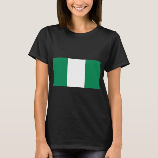 vlag van Nigeria T-shirt (Voorkant)