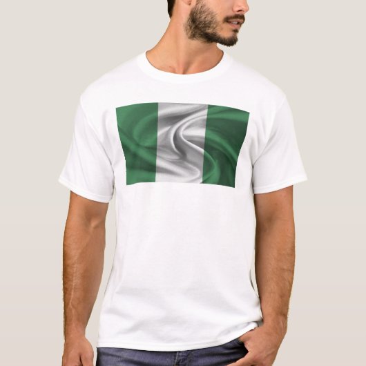 Vlag van Nigeria T-shirt (Voorkant)