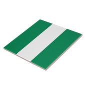 vlag van Nigeria Tegeltje (Zijkant)