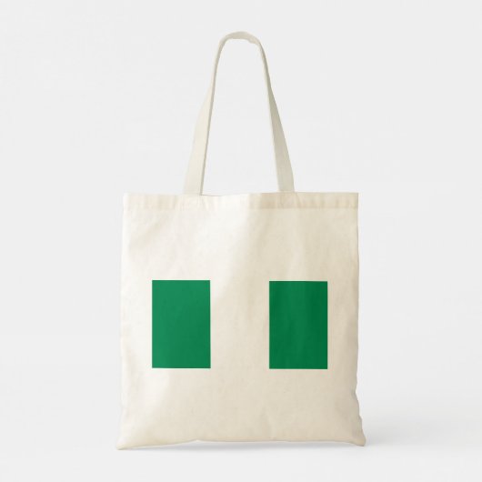 vlag van Nigeria Tote Bag (Achterkant)