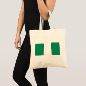 Vlag van Nigeria Tote Bag (Voorkant (product))