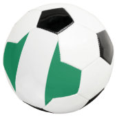 Vlag van Nigeria Voetbal (Drie kwart)