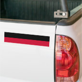 Vlag van Nijmegen Bumpersticker (Op Truck)