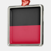Vlag van Nijmegen Metalen Ornament (Links)