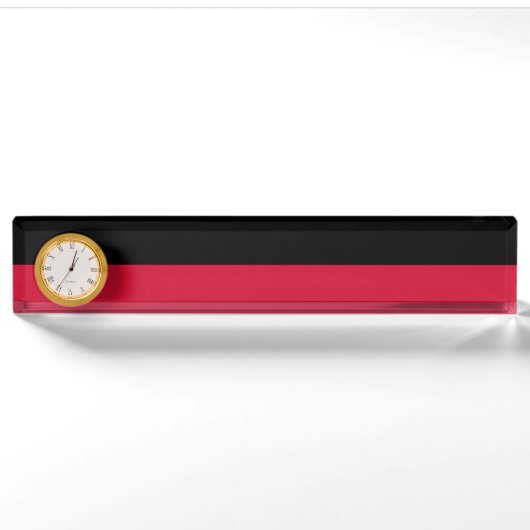 Vlag van Nijmegen Naambordje (Voorkant)
