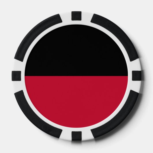 Vlag van Nijmegen Poker Chips (Voorkant)