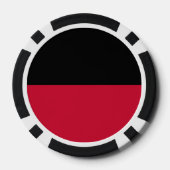 Vlag van Nijmegen Poker Chips (Achterkant)