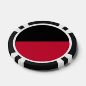 Vlag van Nijmegen Poker Chips (Enkel)