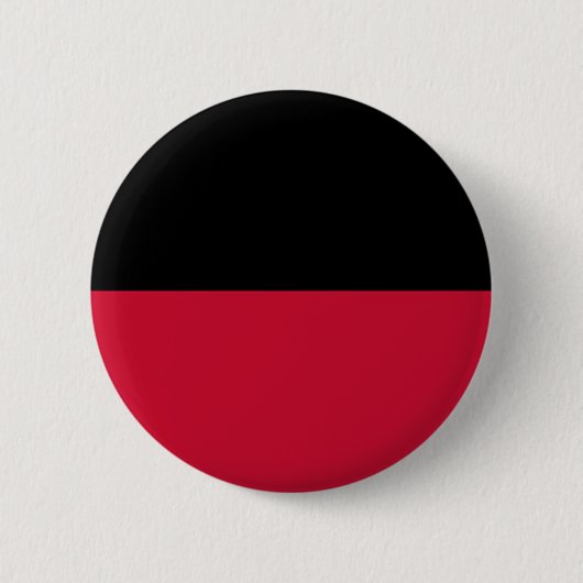 Vlag van Nijmegen Ronde Button 5,7 Cm (Voorkant)