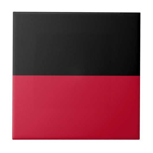 Vlag van Nijmegen Tegeltje (Voorkant)
