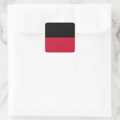 Vlag van Nijmegen Vierkante Sticker (Tas)
