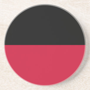 Vlag van Nijmegen Zandsteen Onderzetter