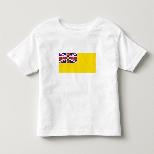 Vlag van Niue Kinder Shirts (Voorkant)