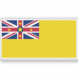 Vlag van Niue, Nieuw-Zeeland Sticker