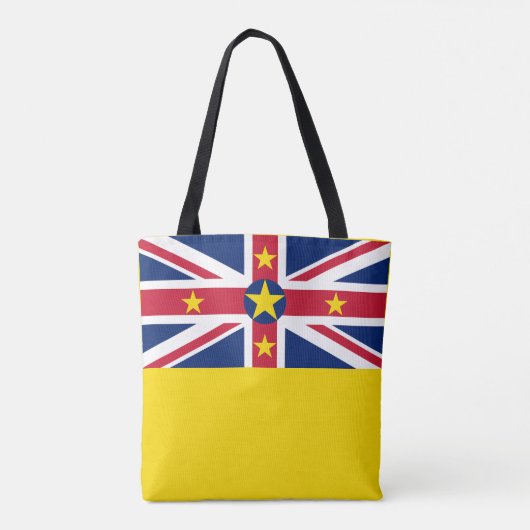 Vlag van Niue Tote Bag (Achterkant)
