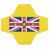 Vlag van Niue Voetbal (Enkel)