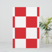 Vlag van Noord-Brabant Briefpapier (Staand voorkant)