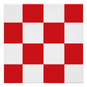 Vlag van Noord-Brabant Poster (Voorkant)