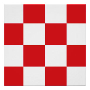 Vlag van Noord-Brabant Poster