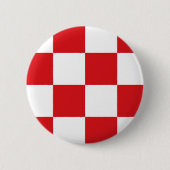 Vlag van Noord-Brabant Ronde Button 5,7 Cm (Voorkant)
