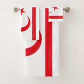 vlag van Noord-Cyprus Bad Handdoek (Insitu)