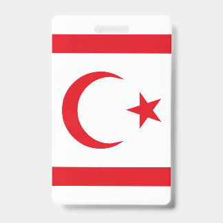 Vlag van Noord-Cyprus Badge