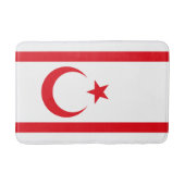 vlag van Noord-Cyprus Badmat (Voorkant)
