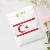 Vlag van Noord-Cyprus Bedankzakje (Gezegeld)