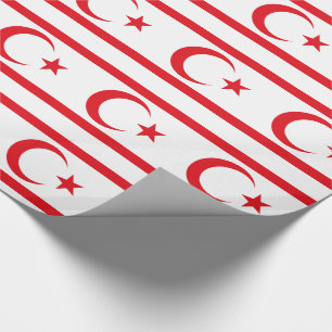 vlag van Noord-Cyprus Cadeaupapier