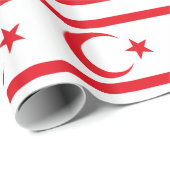 vlag van Noord-Cyprus Cadeaupapier (Rol Hoek)
