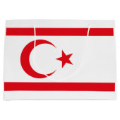 vlag van Noord-Cyprus Groot Cadeauzakje (Voorkant)