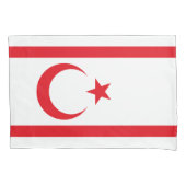 vlag van Noord-Cyprus Kussensloop (Voorkant)