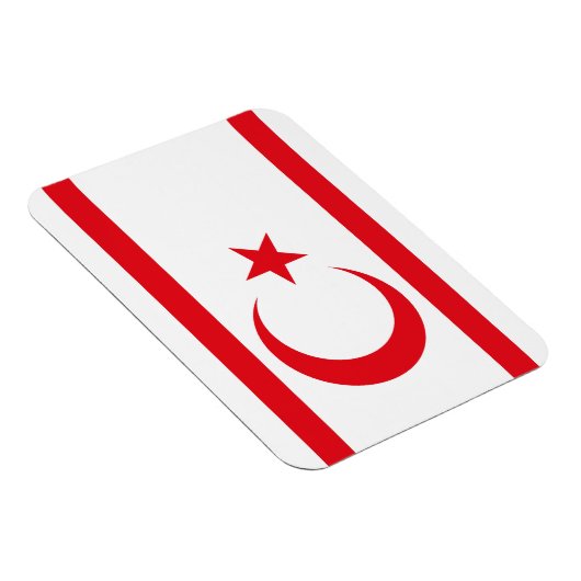 vlag van Noord-Cyprus Magneet (Rechterzijde)