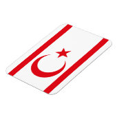 vlag van Noord-Cyprus Magneet (Linkerzijde)