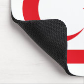 vlag van Noord-Cyprus Muismat (Hoek)