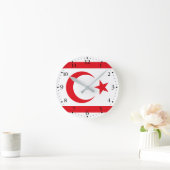 vlag van Noord-Cyprus Ronde Klok (Huis)