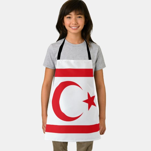 vlag van Noord-Cyprus Schort (Insitu)