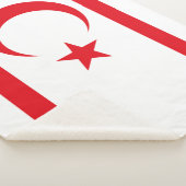 vlag van Noord-Cyprus Sherpa Deken (3/4)