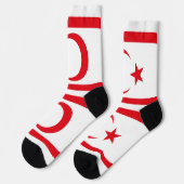 vlag van Noord-Cyprus Sokken (Links)