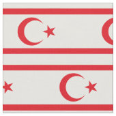 Vlag van Noord-Cyprus Stof (Close Up)