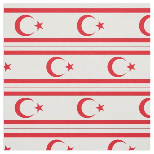 vlag van Noord-Cyprus Stof (Swatch)